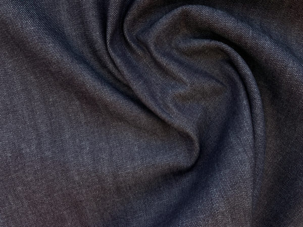 Designer Deadstock - Cotton/Spandex Denim - Quilotoa Blue