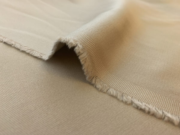 Designer Deadstock – Cotton Twill – Parchment