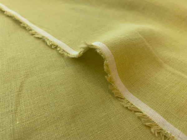 Deadstock - Handkerchief Linen - Chartreuse