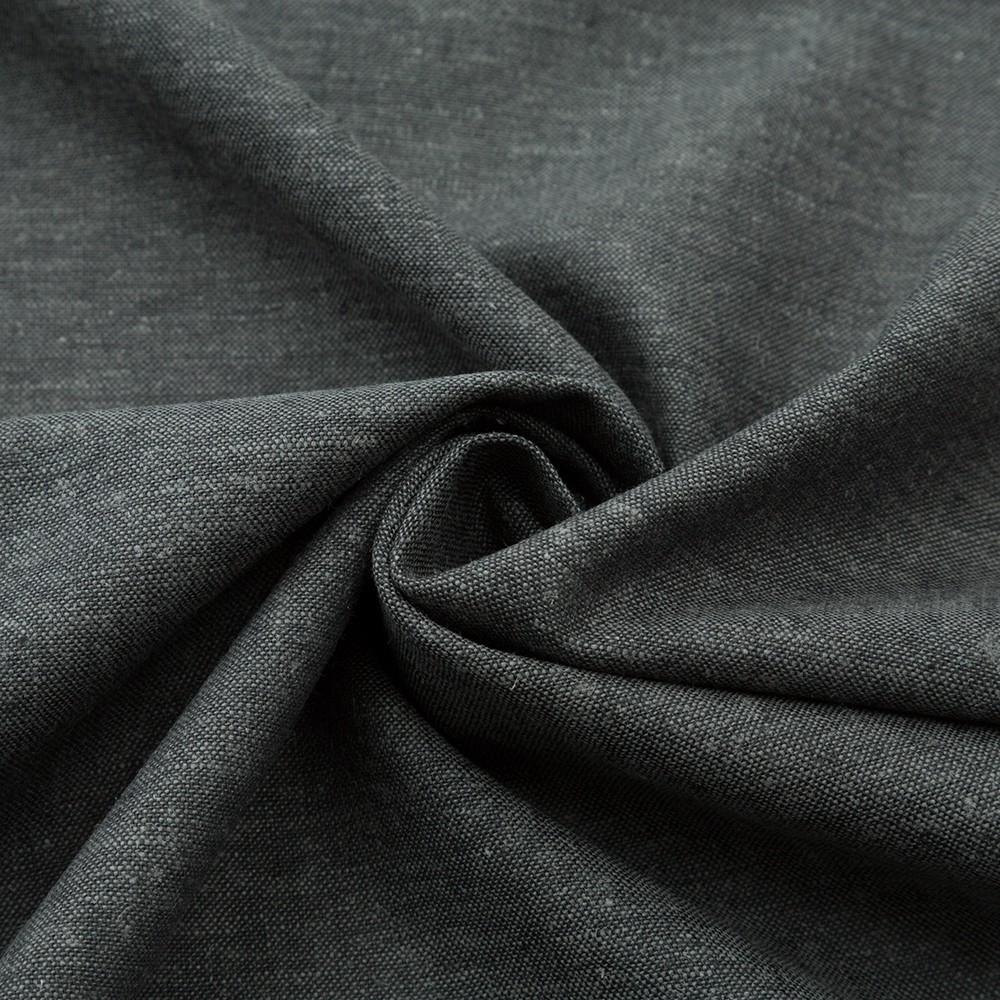 Hemptex – Hemp/Cotton Chambray – Black - Stonemountain & Daughter Fabrics