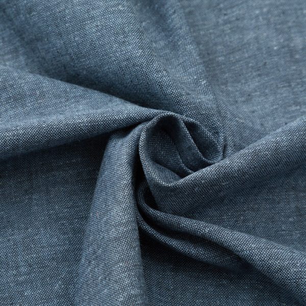 Hemptex – Hemp/Cotton Chambray – Indigo - Stonemountain & Daughter Fabrics