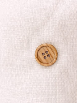 Rimmed Wood Button