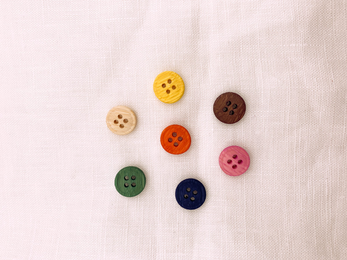 Wide-Rim Mother of Pearl Buttons - Stonemountain & Daughter Fabrics