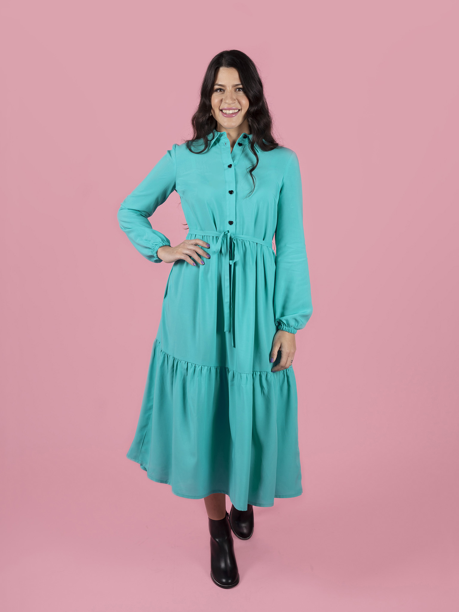 Felicia Pinafore Dress Sewing Pattern by Tessuti (Sizes 18-22)