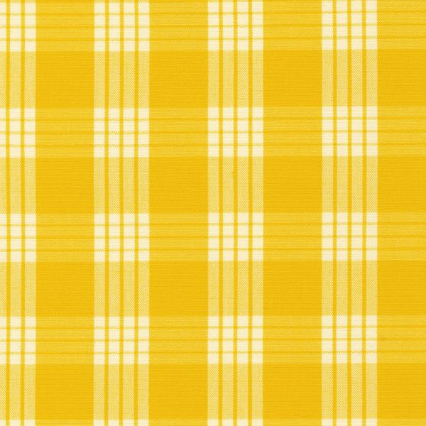 Yarn Dyed Cotton - Palaka Plaid - Pineapple