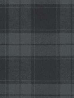 Mammoth Plaid - Cotton Flannel -  Black/Grey