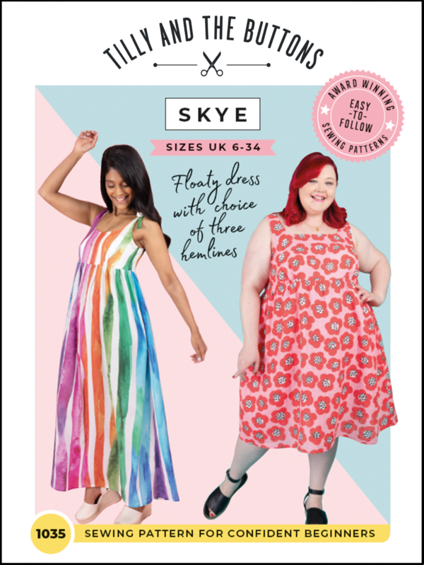 Tilly and the Buttons Skye Dress UK 6-34