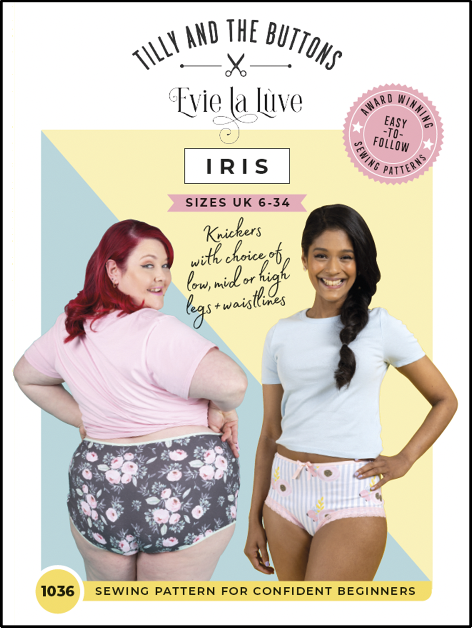 Tilly and the Buttons Iris Knickers UK 6-34 - Stonemountain & Daughter  Fabrics