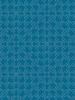 Quilting Cotton – AGF – Crochet the Net – Delft Blue