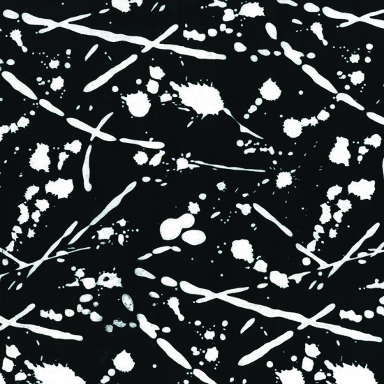 Hoffman Bali Cotton Batiks – Linear Splatter – Zebra