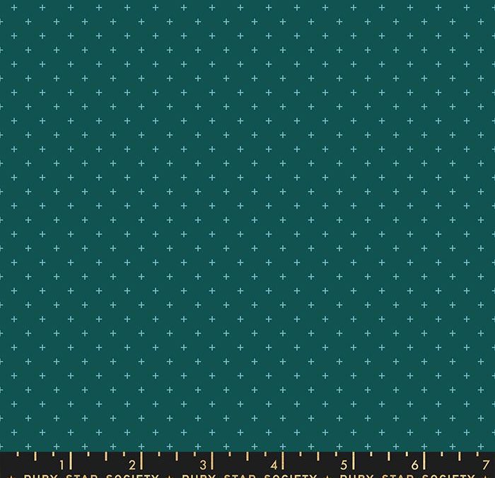 Quilting Cotton – Ruby Star Society – Jolly Basics – Add it Up – Pine