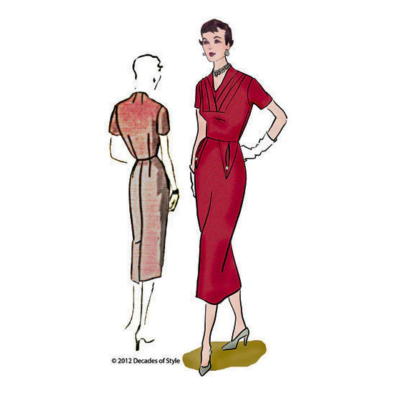Decades of Style - 1950's Object d'Art Dress #5007