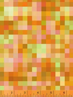 Quilting Cotton - Pixel - Pixel Play - Y For Yellow