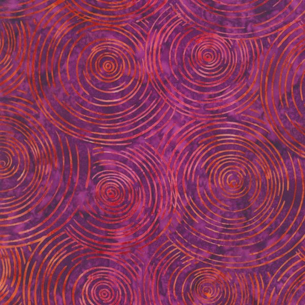 Artisan Cotton Batik – Interstellar - Helix Nebula - Magenta ...