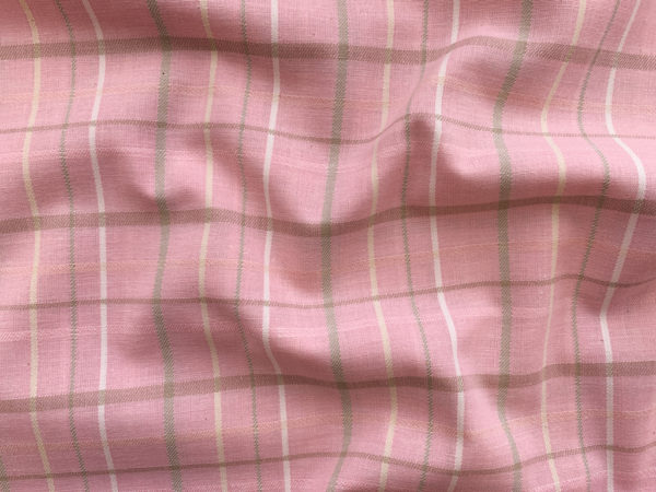 Designer Deadstock - Midweight Yarn Dyed Cotton - Picnic Plaid