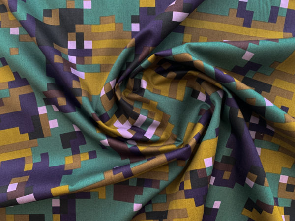 Japanese Cotton Lawn - Abstract Facets