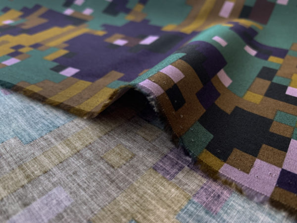 Japanese Cotton Lawn - Abstract Facets