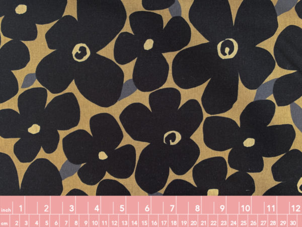 Japanese Cotton/Linen Poplin - Scandinavian Floral