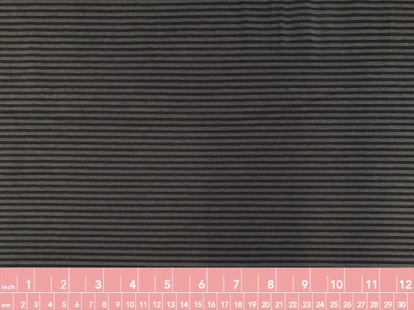 Organic Cotton/Bamboo Jersey - Slate Grey Stripe