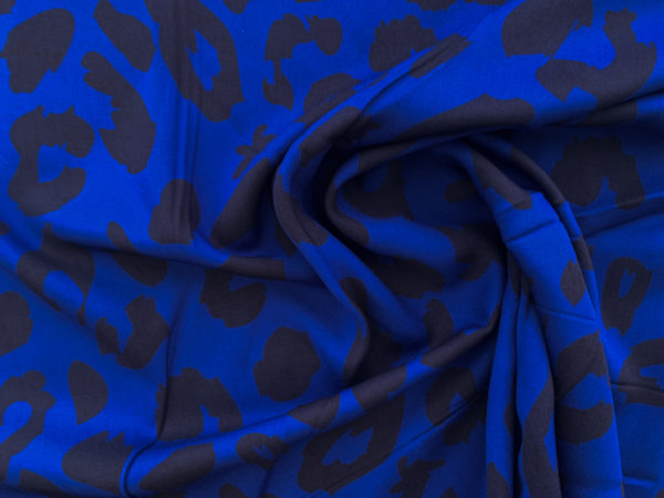 Mind the Maker – Viscose Twill – Urban Leo – Cobalt