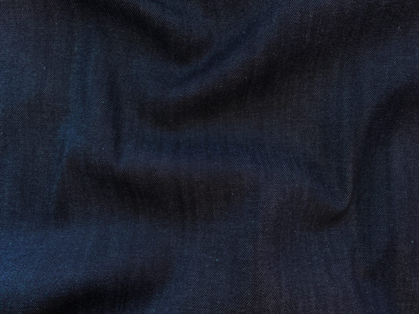 Designer Deadstock - Stretch Cotton Denim - Garibaldi Blue