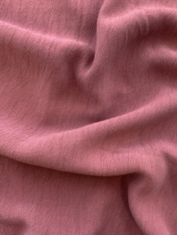 Sueded Tencel/Viscose Crepe - Rosewood