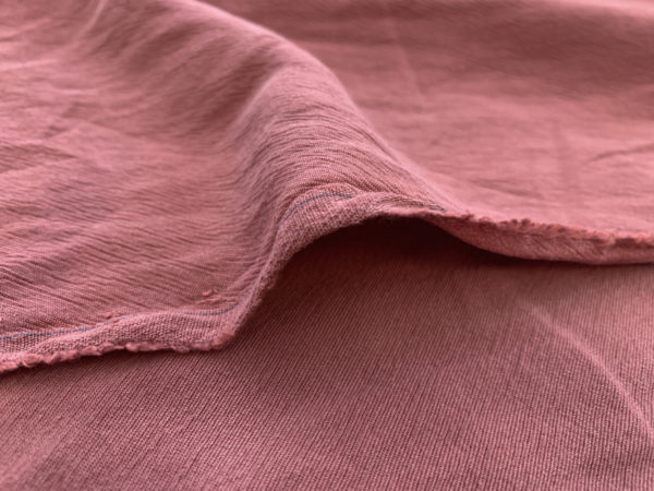 Sueded Tencel/Viscose Crepe - Rosewood