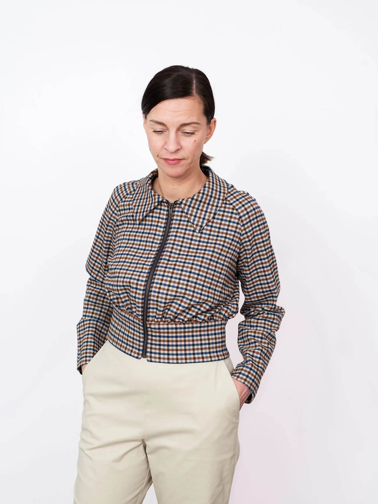 The Assembly Line Cropped Jacket XL-3XL