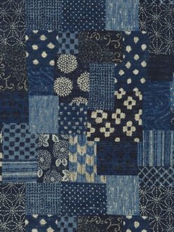 Japanese Cotton Dobby — Navy – Loom and Stars