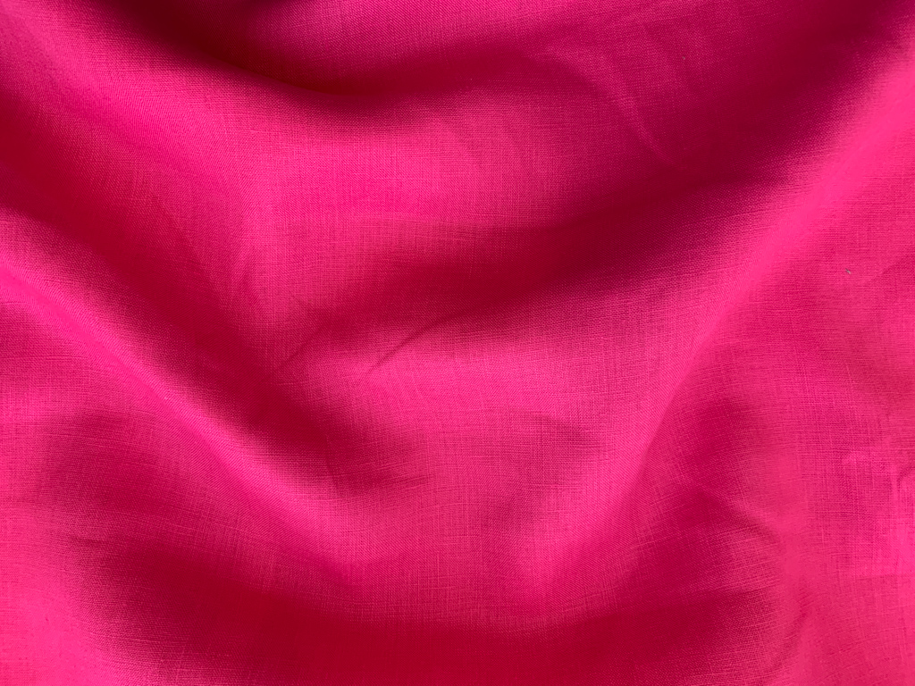 Monaco Linen - Fuchsia - Stonemountain & Daughter Fabrics