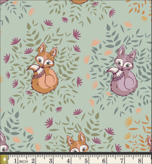 AGF – Cotton Flannel – Crafting Magic - Foxes Five