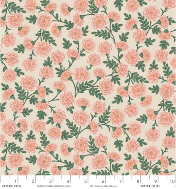 Quilting Cotton – Bramble - Dianthus - Blush