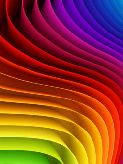 Quilting Cotton – Color Play Panel - Wave