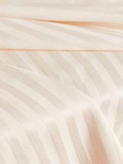 Atelier Brunette – Rayon/Cotton Sateen Stripes – Off White