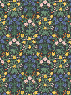 Quilting Cotton – Bramble - Daisy Fields - Blue - Stonemountain