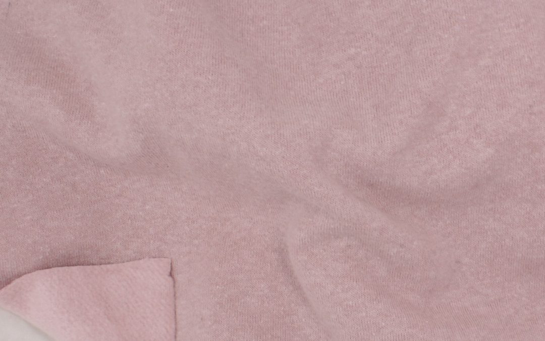 Eco Hemp Fleece – Blush