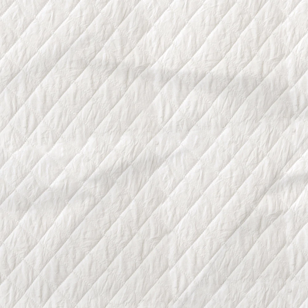 Cotton Matelasse – 56in – White