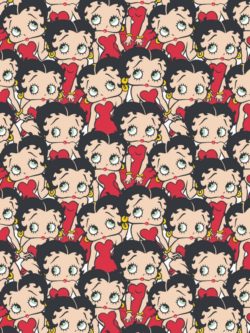 Quilting Cotton - Betty Boop - Betty Boop Stack