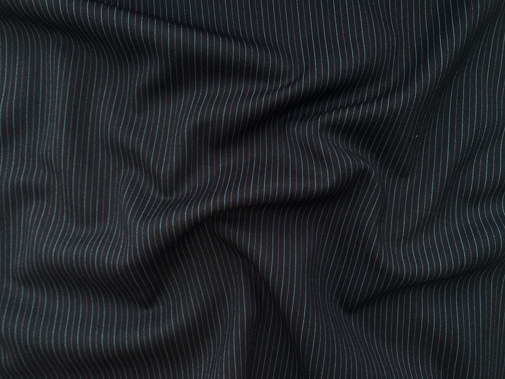 Lining Fabric (Poly/Cotton) - Black Twill 60 - By the Yard