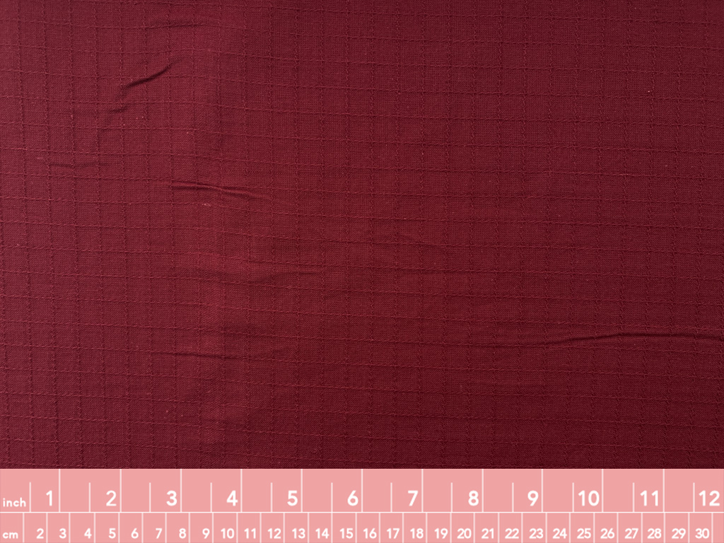 Textured Yarn Dyed Cotton - Squares - Natural - Stonemountain & Daughter  Fabrics