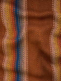 Yarn Dyed Cotton - Baja Blanket Stripe - Sienna