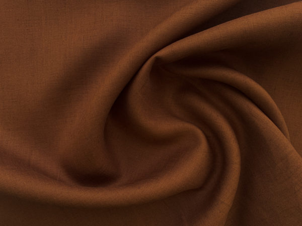 Designer Deadstock - Linen - Toffee