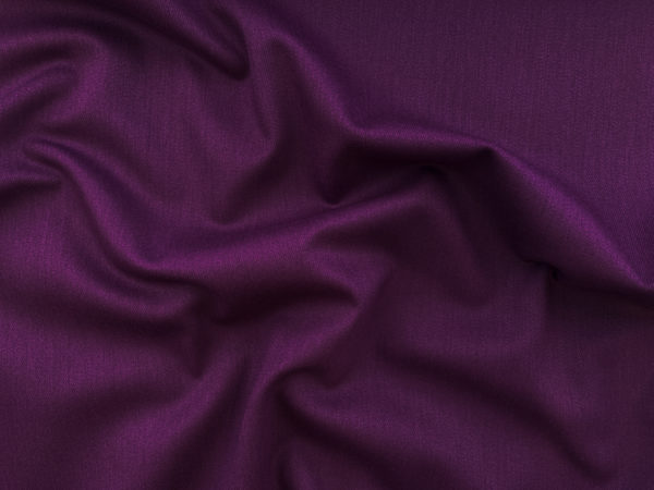 Lady McElroy - Elmton Stretch Cotton Twill - Purple