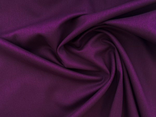 Lady McElroy - Elmton Stretch Cotton Twill - Purple