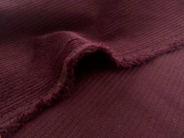 8 Wale Cotton/Spandex Corduroy - Merlot