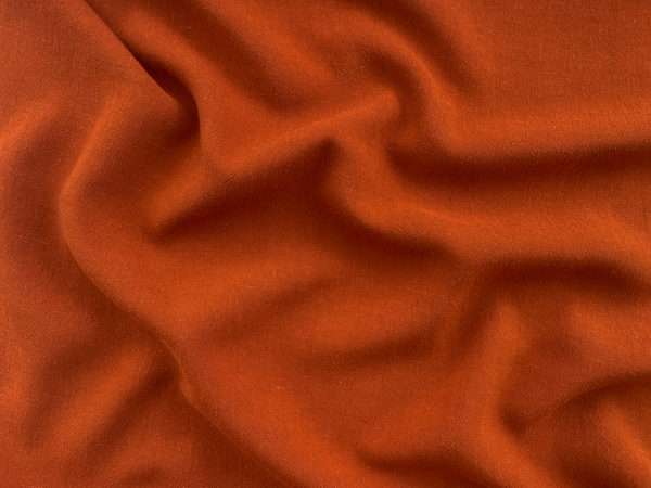 Textured Rayon/Linen - Cognac