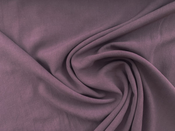 Textured Rayon/Linen - Plum