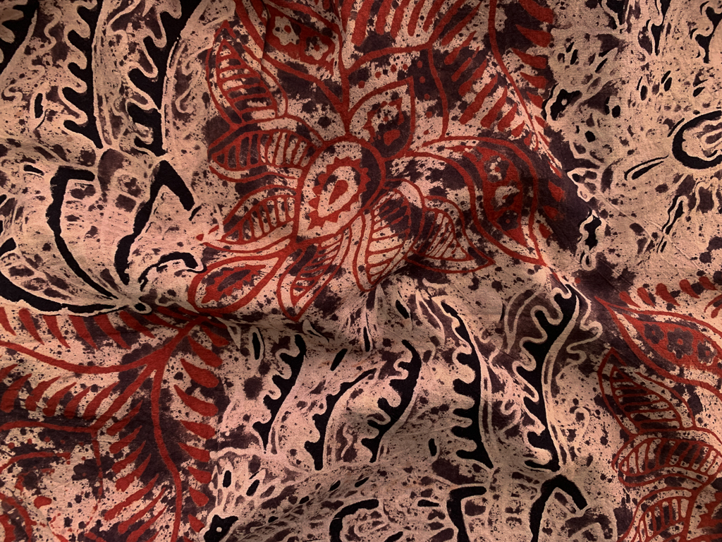 Indian Block Print Cotton - Abstract - Stonemountain & Daughter Fabrics