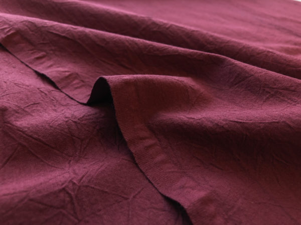 Japanese Crinkled Cotton Sheeting - Berry