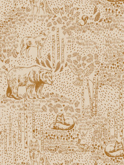 AGF – Cotton Flannel – Awaken Forest - Acorn